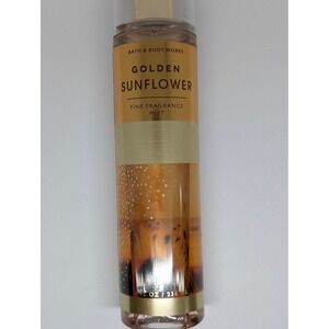 New Bath Body Works Golden Sunflower Fine Fragrance Mist Body Spray 8 oz